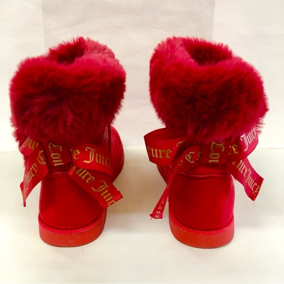 Juicy Couture JC-King red booties size 8 - Picture 3 of 12